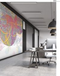 Stylish Workplace 3D Wallpaper - Pattern A