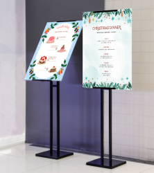 【Christmas】Menu/Product Display Board