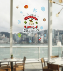 【Christmas】Window Dressing Sticker Kit