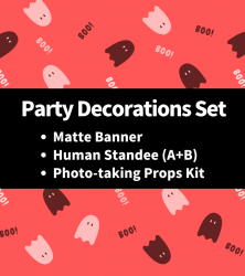 【Halloween】Party Decorations Set